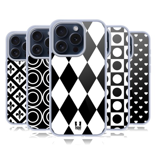 Head case designs black and - head,