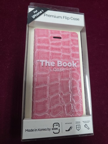 Icon pink gator skin book - pink,