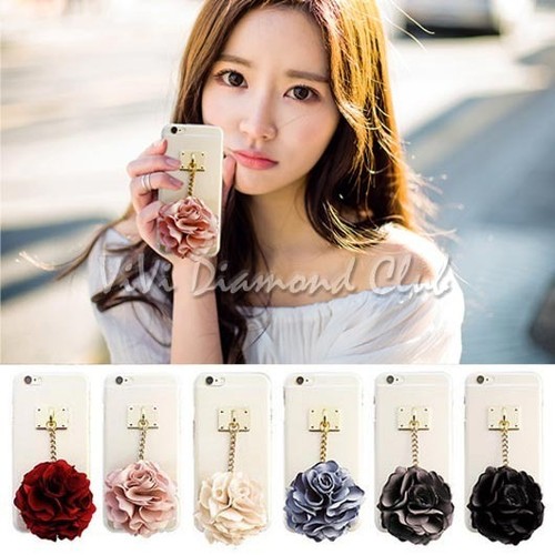 Fashion flower ball chain - 3d,