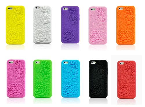 Flower sculpture soft case - sculpture,